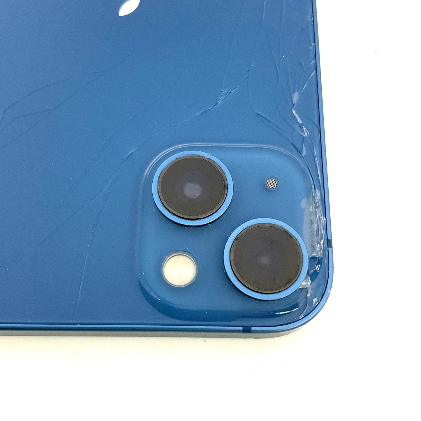 【最速発送】Apple iPhone iPhone 13 256GB ブルー docomo 白ロム【難有】 86%
