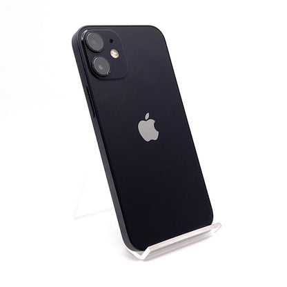 【全額返金保証】【最速発送】Apple iPhone iPhone 12 mini 128GB ブラック au 白ロム 動作確認済 74%