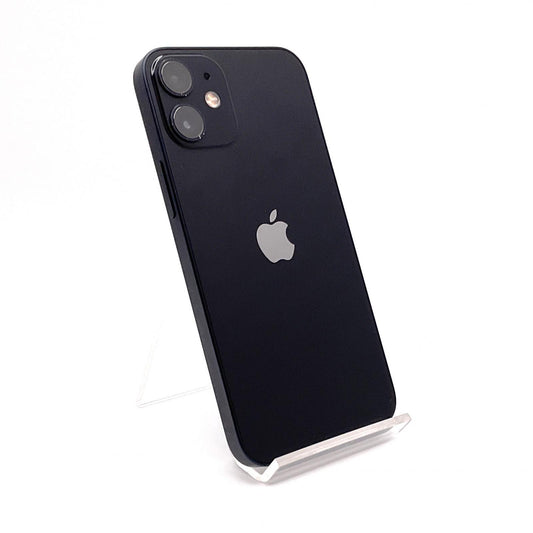【全額返金保証】【最速発送】Apple iPhone iPhone 12 mini 128GB ブラック au 白ロム 動作確認済 74%