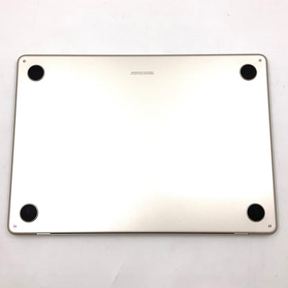 【全額返金保証】【最速発送】Apple MacBook Air 13.6インチ 2024 Apple M3 8GB SSD 256GB スターライト 100% 美品 動作確認済