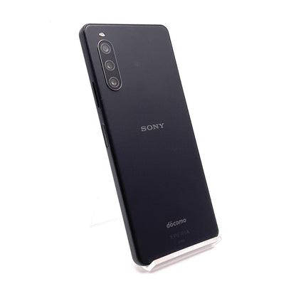 【全額返金保証】【最速発送】Sony Xperia 10 IV 128GB ブラック docomo SO-52C 白ロム 超美品 動作確認済