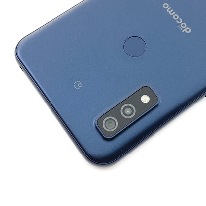 【全額返金保証】【最速発送】富士通 arrows We 64GB ネイビー docomo F-51B 白ロム 美品 動作確認済