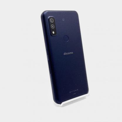 【全額返金保証】【最速発送】富士通 arrows We 64GB ネイビー docomo F-51B 白ロム 美品 動作確認済