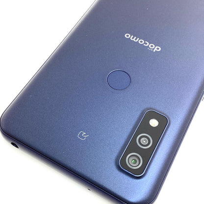 【全額返金保証】【最速発送】富士通 arrows We 64GB ネイビー docomo F-51B 白ロム 美品 動作確認済