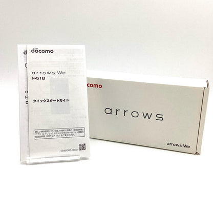 【全額返金保証】【最速発送】富士通 arrows We 64GB ネイビー docomo F-51B 白ロム 超美品 動作確認済