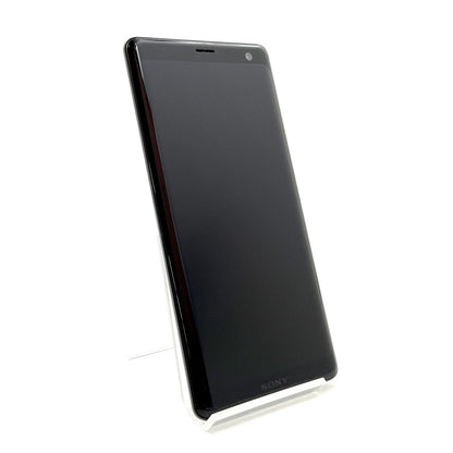 【全額返金保証】【最速発送】Sony Xperia XZ3 64GB ブラック SIMフリー H8416 動作確認済
