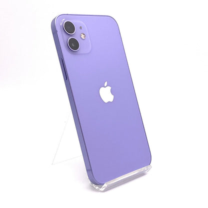 【全額返金保証】【最速発送】Apple iPhone iPhone 12 128GB パープル docomo 白ロム 動作確認済 78%