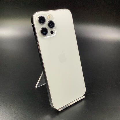 【全額返金保証】【最速発送】Apple iPhone iPhone 12 Pro Max 256GB シルバー docomo 白ロム 動作確認済 84%