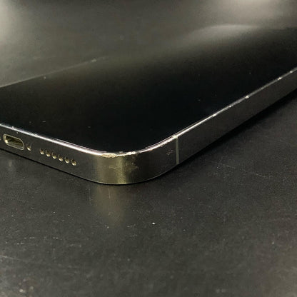 【全額返金保証】【最速発送】Apple iPhone iPhone 12 Pro Max 256GB シルバー docomo 白ロム 動作確認済 84%