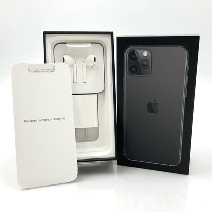 【全額返金保証】【最速発送】Apple iPhone iPhone 11 Pro 256GB スペースグレイ au 白ロム 美品 動作確認済 85%