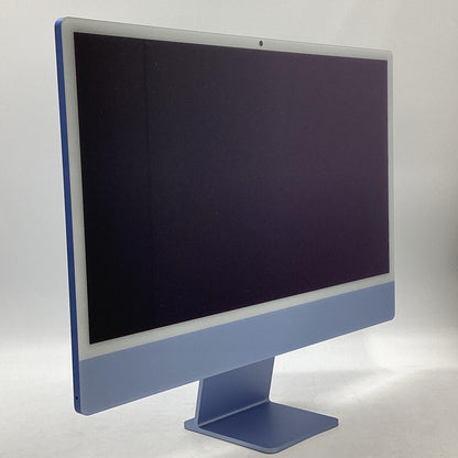 【全額返金保証】【最速発送】Apple iMac 24インチ Apple M4 16GB SSD 256GB ブルー 美品 動作確認済