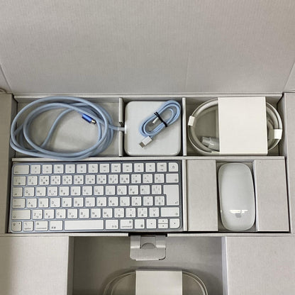 【全額返金保証】【最速発送】Apple iMac 24インチ Apple M4 16GB SSD 256GB ブルー 美品 動作確認済