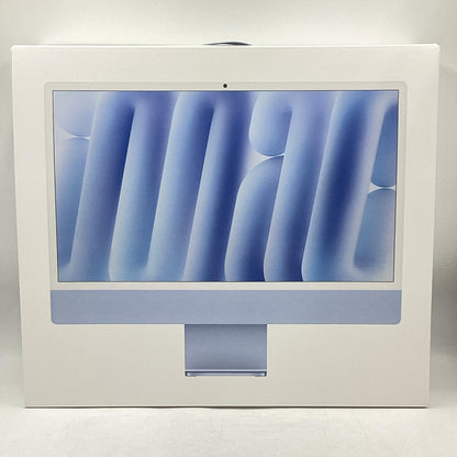 【全額返金保証】【最速発送】Apple iMac 24インチ Apple M4 16GB SSD 256GB ブルー 美品 動作確認済