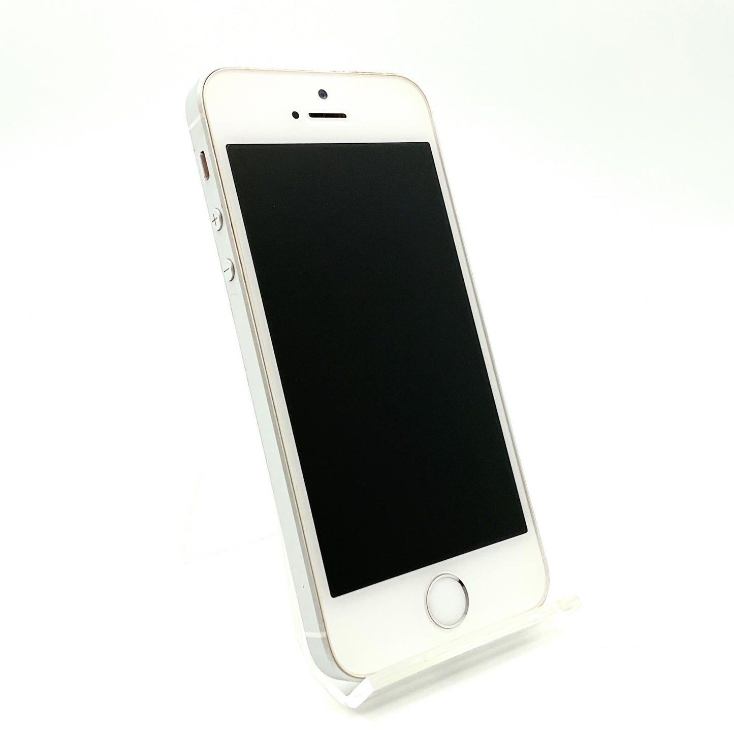 【全額返金保証】【最速発送】Apple iPhone iPhone SE 16GB シルバー au 白ロム 動作確認済 83%