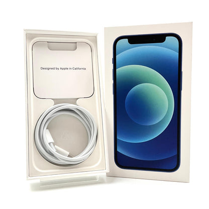 【全額返金保証】【最速発送】Apple iPhone iPhone 12 mini 64GB ブルー au 白ロム 動作確認済 78%