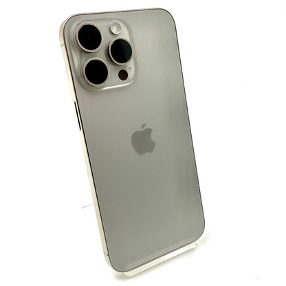 【全額返金保証】【最速発送】Apple iPhone iPhone 15 Pro Max 256GB ナチュラルチタニウム SIMフリー 超美品 動作確認済 97%