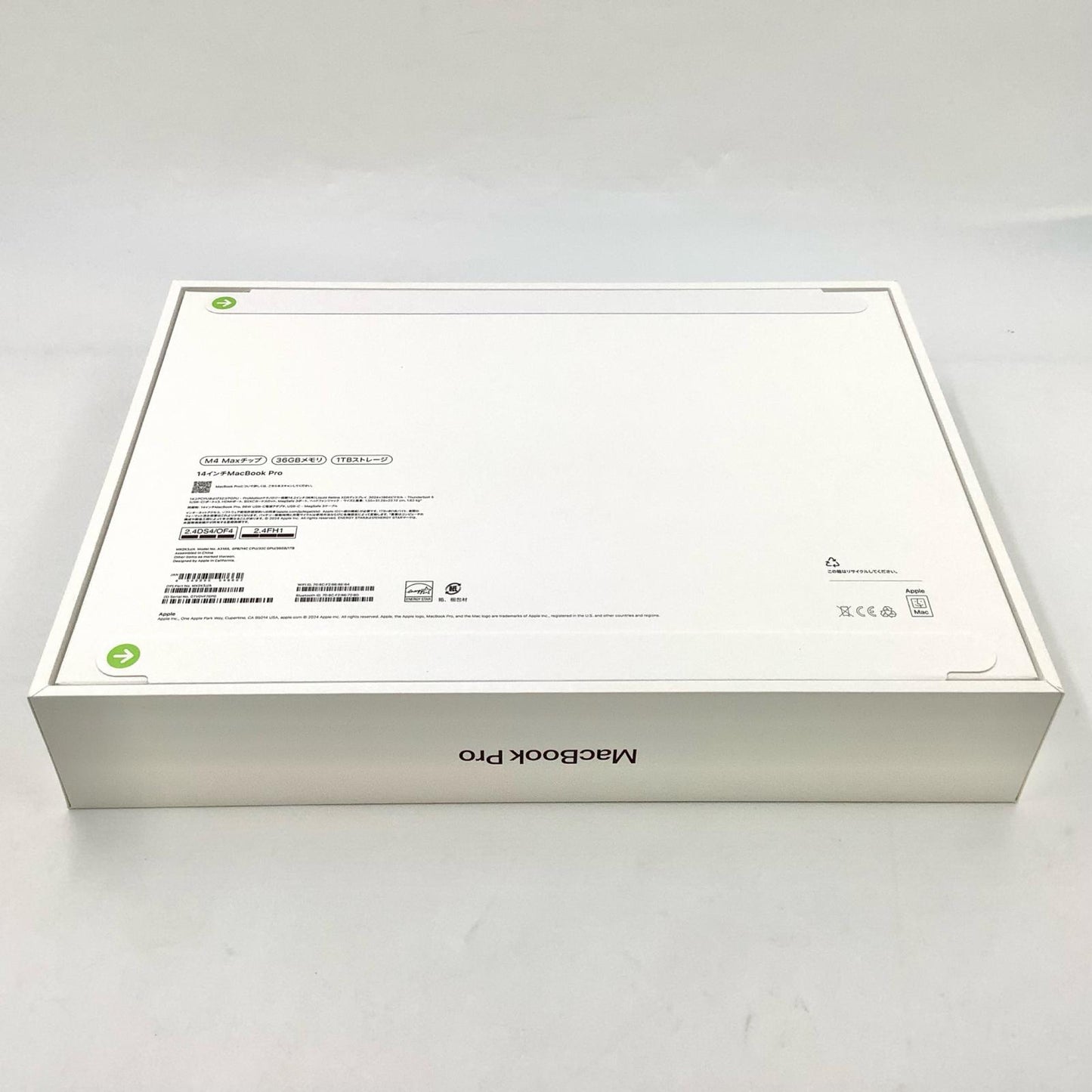 【全額返金保証】【最速発送】Apple MacBook Pro 14.2インチ 2024 M4 Max 14コア 36GB SSD 1TB スペースブラック 新品未開封 即納OK