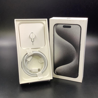 【全額返金保証】【最速発送】Apple iPhone iPhone 15 Pro 512GB ホワイトチタニウム SIMフリー 動作確認済 100%