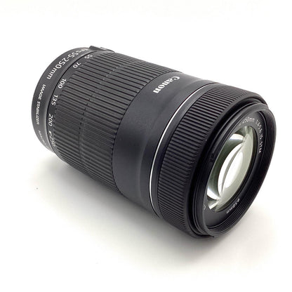 【全額返金保証】【最速発送】Canon EF-S55-250mm F4-5.6 IS STM 美品 動作確認済
