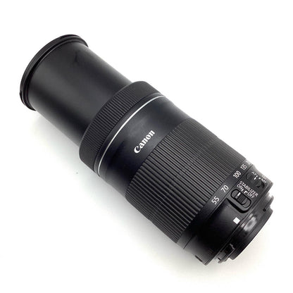 【全額返金保証】【最速発送】Canon EF-S55-250mm F4-5.6 IS STM 美品 動作確認済