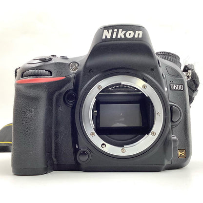 【全額返金保証】【最速発送】Nikon デジタル一眼 D600 ボディ ブラック 動作確認済
