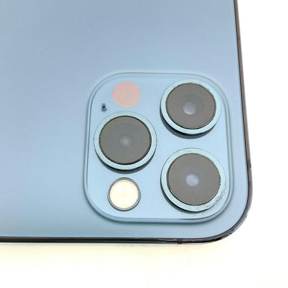 【全額返金保証】【最速発送】Apple iPhone iPhone 12 Pro 256GB パシフィックブルー Softbank 白ロム 動作確認済 83%