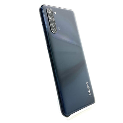 【全額返金保証】【最速発送】OPPO Reno 3:00 AM 128GB ブラック UQmobile CPH2013 白ロム 美品 動作確認済