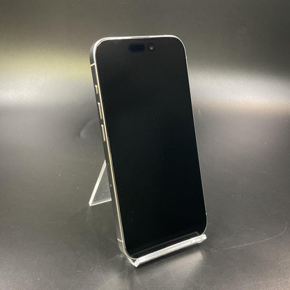 【全額返金保証】【最速発送】Apple iPhone iPhone 15 Pro 128GB ホワイトチタニウム SIMフリー 動作確認済 97%