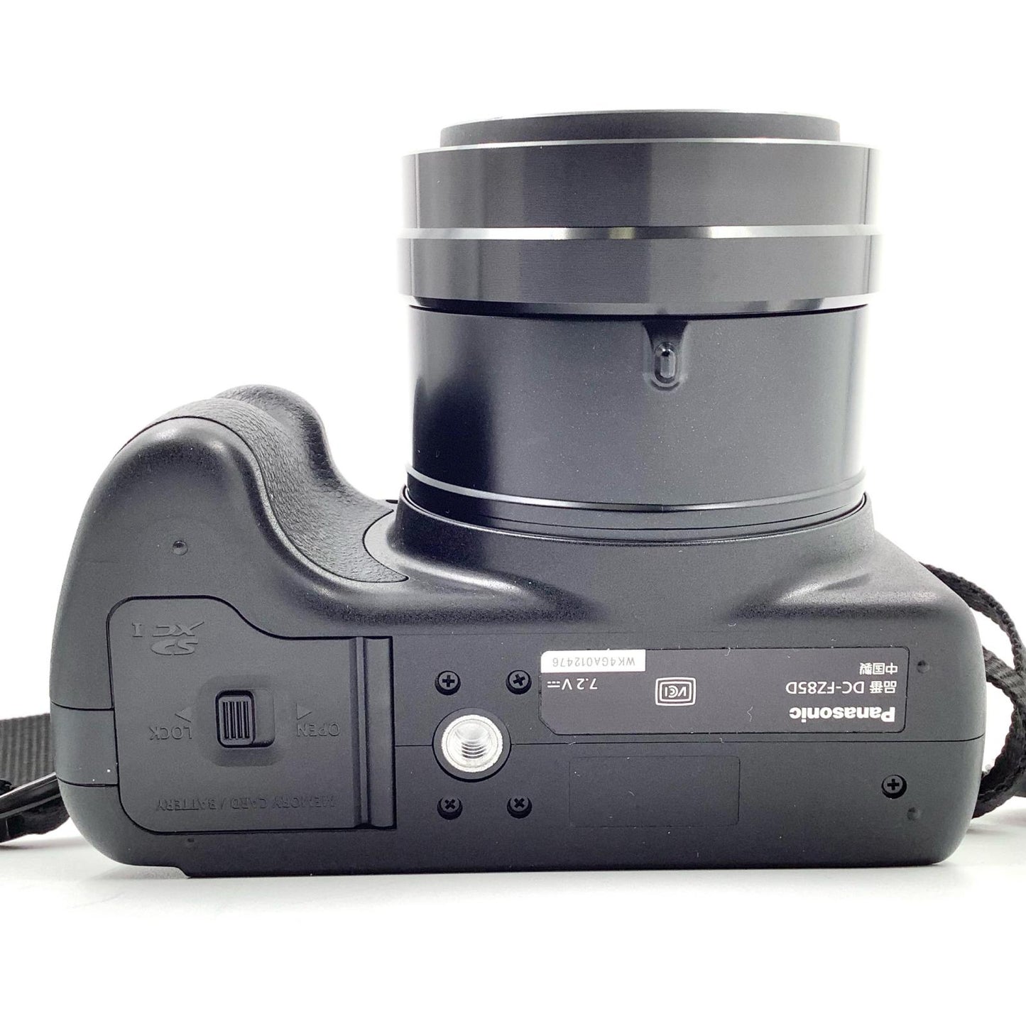 【全額返金保証】【最速発送】Panasonic コンパクトデジタルカメラ DC-FZ85D ブラック 超美品 動作確認済