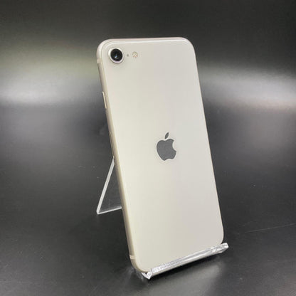 【全額返金保証】【最速発送】Apple iPhone iPhone SE（第3世代） 128GB スターライト SIMフリー 美品 動作確認済 78%