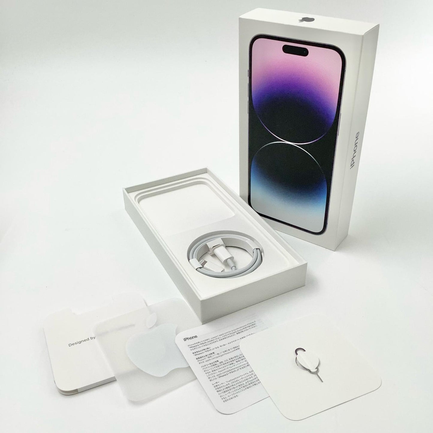 【全額返金保証】【最速発送】Apple iPhone iPhone 14 Pro Max 512GB ディープパープル SIMフリー 動作確認済 86%