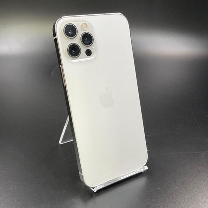 【全額返金保証】【最速発送】Apple iPhone iPhone 12 Pro 256GB シルバー Softbank 白ロム 動作確認済 77%