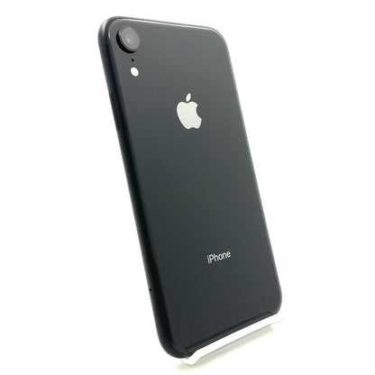 【全額返金保証】【最速発送】Apple iPhone iPhone XR 128GB ブラック au 白ロム 動作確認済 76%