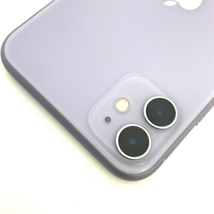 【全額返金保証】【最速発送】Apple iPhone iPhone 11 64GB パープル docomo 白ロム 動作確認済 76%