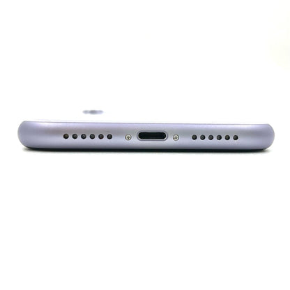 【全額返金保証】【最速発送】Apple iPhone iPhone 11 64GB パープル docomo 白ロム 動作確認済 76%