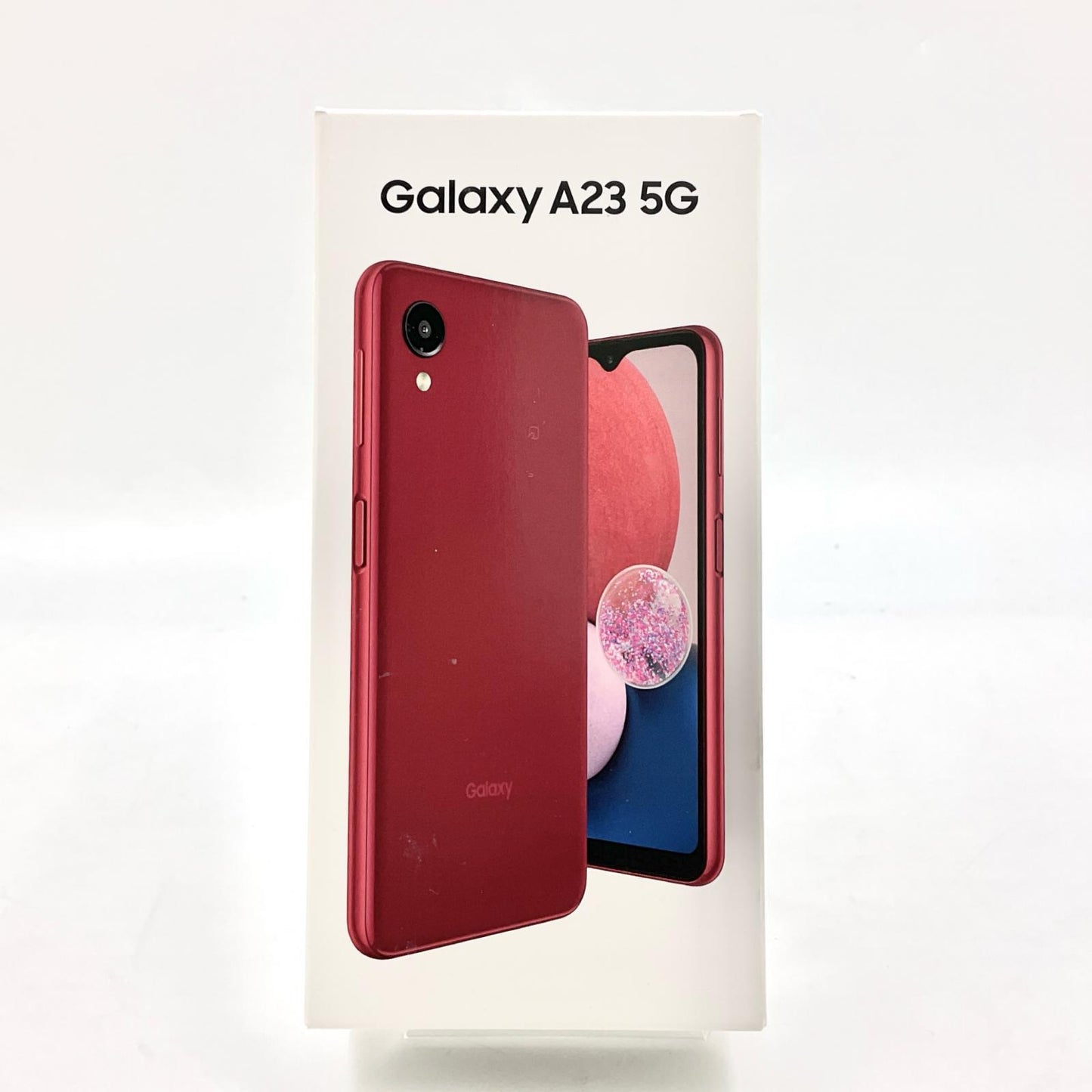 【全額返金保証】【最速発送】SAMSUNG Galaxy A23 5G 64GB レッド 楽天モバイル SM-A233C 白ロム 動作確認済