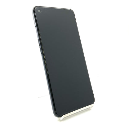 【全額返金保証】【最速発送】OPPO Reno 5 A 128GB シルバーブラック Softbank A101OP 白ロム 動作確認済