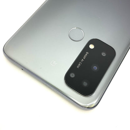 【全額返金保証】【最速発送】OPPO Reno 5 A 128GB シルバーブラック Softbank A101OP 白ロム 動作確認済