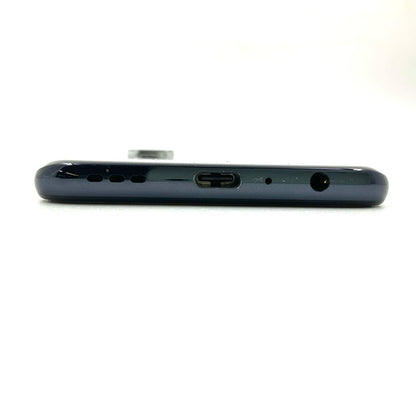 【全額返金保証】【最速発送】OPPO Reno 5 A 128GB シルバーブラック Softbank A101OP 白ロム 動作確認済
