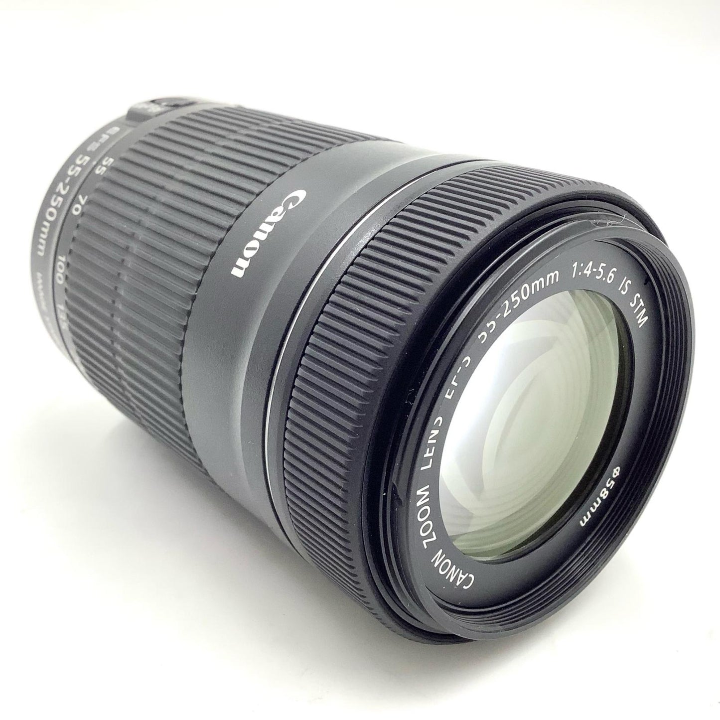 【全額返金保証】【最速発送】Canon EF-S55-250mm F4-5.6 IS STM 美品 動作確認済