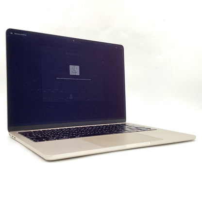 【全額返金保証】【最速発送】Apple MacBook Air 13.6インチ 2022 Apple M2 8GB SSD 256GB スターライト 93% 動作確認済