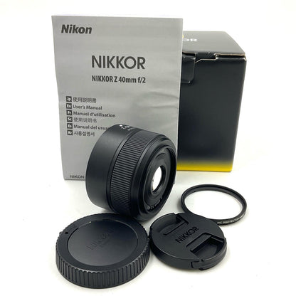 【全額返金保証】【最速発送】Nikon NIKKOR Z 40mm f/2 美品 動作確認済