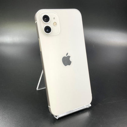 【全額返金保証】【最速発送】Apple iPhone iPhone 12 128GB ブルー au 白ロム 動作確認済 76%