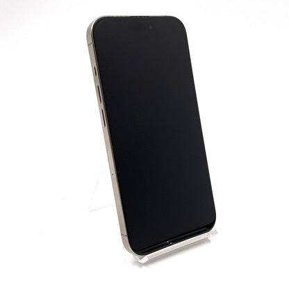 【全額返金保証】【最速発送】Apple iPhone iPhone Pro 15 Pro 256GB ナチュラルチタニウム SIMフリー 白ロム 美品 動作確認済 91%