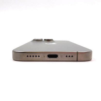 【全額返金保証】【最速発送】Apple iPhone iPhone Pro 15 Pro 256GB ナチュラルチタニウム SIMフリー 白ロム 美品 動作確認済 91%