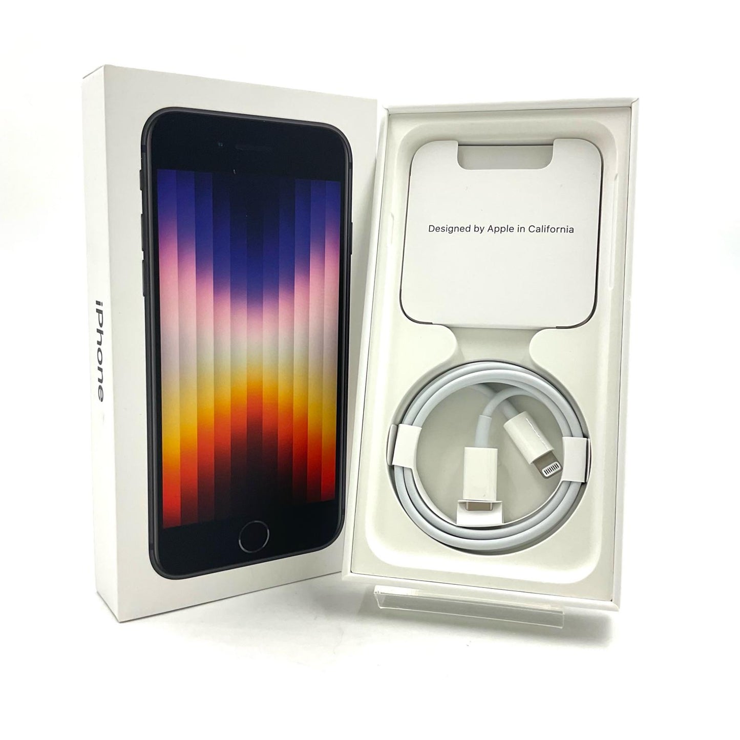 【全額返金保証】【最速発送】Apple iPhone iPhone SE（第3世代） 128GB ミッドナイト docomo 白ロム 美品 動作確認済 81%