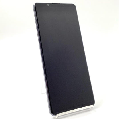 【全額返金保証】【最速発送】Sony Xperia 1 II 128GB パープル docomo SO-51A 白ロム 動作確認済