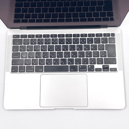 【全額返金保証】【最速発送】Apple MacBook Air 13.3インチ 2020 Apple M1 8GB SSD 256GB シルバー 83% 動作確認済