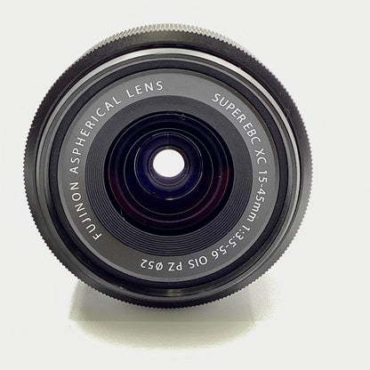 【全額返金保証】【最速発送】FUJIFILM XC 15-45mm F3.5-5.6 OIS PZ [ブラック] 美品 動作確認済
