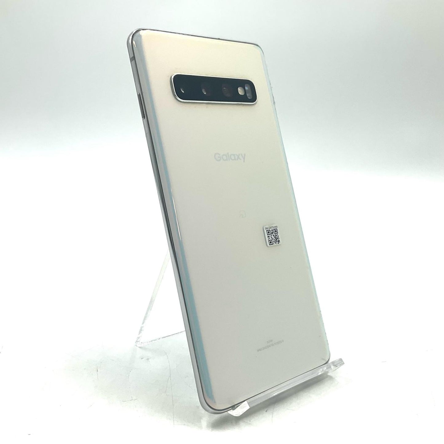 【最速発送】SAMSUNG Galaxy S10 128GB プリズムホワイト au SCV41 白ロム【難有】